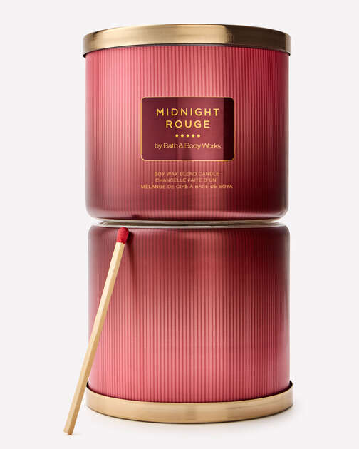 Midnight Rouge 3-Wick Candle