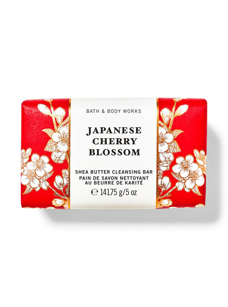 Pain de savon nettoyant au beurre de karité Japanese Cherry Blossom Image 1