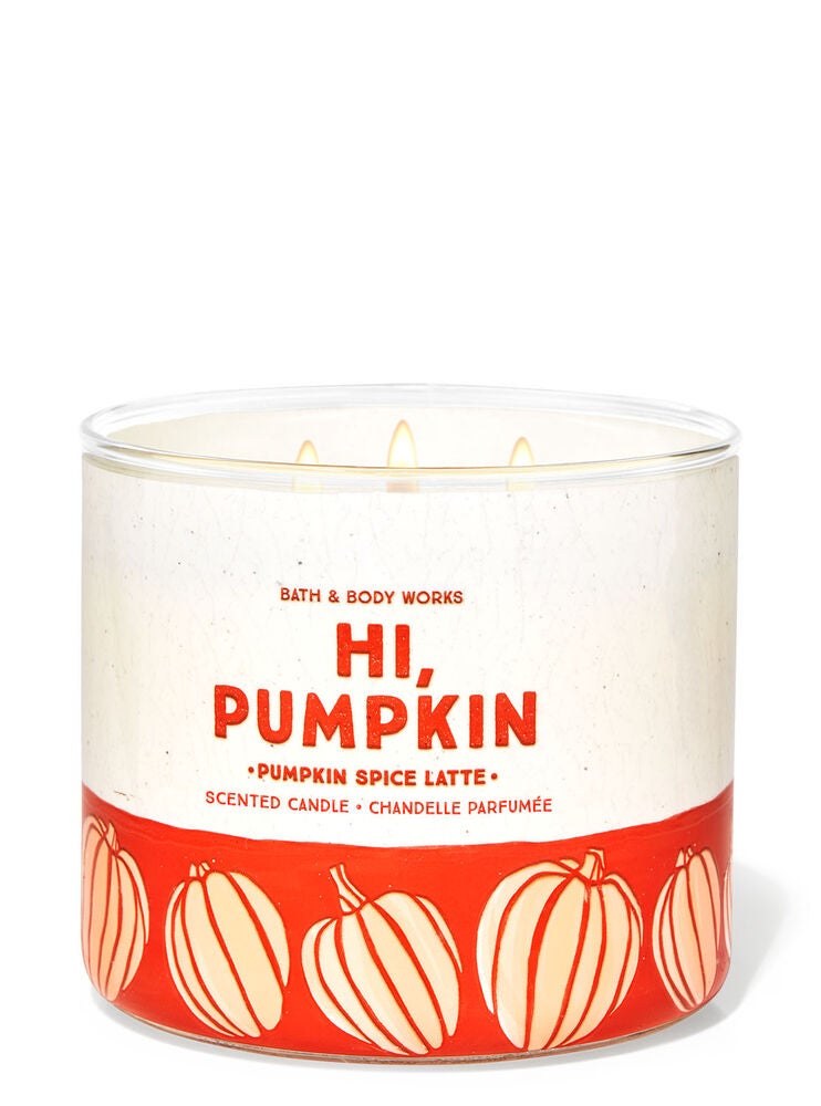 Pumpkin Spice Latte 3Wick Candle Bath and Body Works