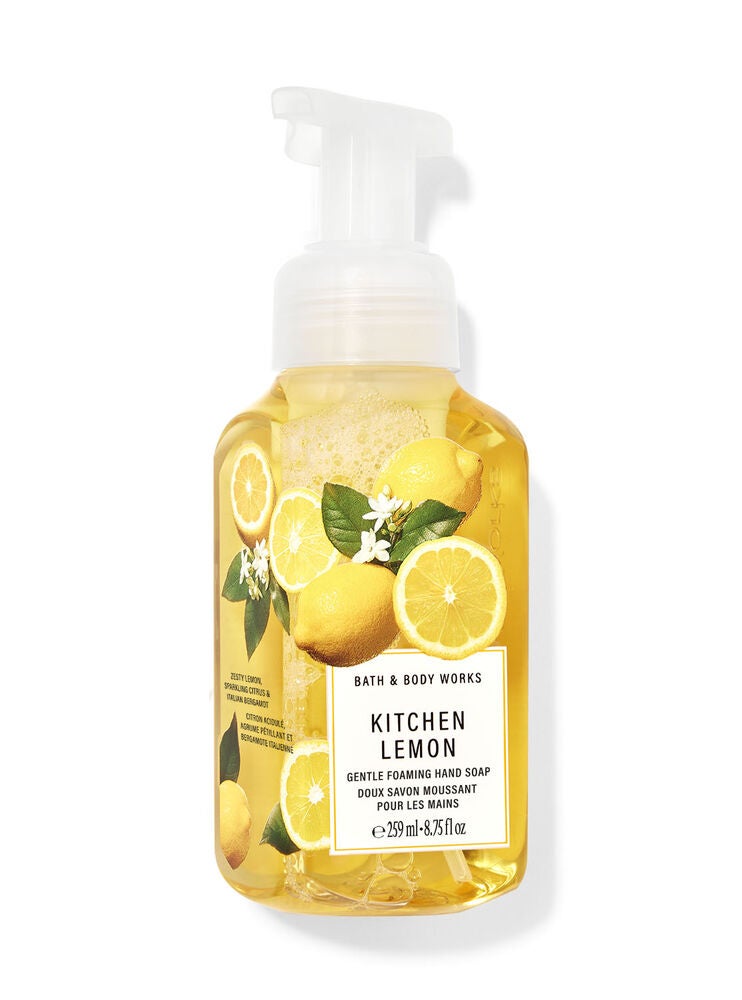 Kitchen Lemon Gentle Foaming Hand Soap Bath and Body Works