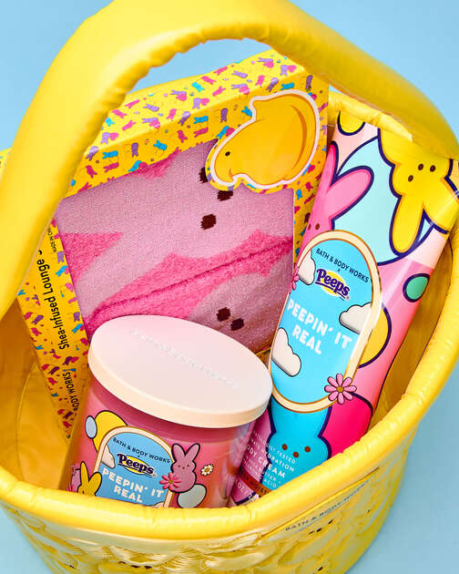PEEPS® Yellow Marshmallow Bunnies Cosmetic Bag