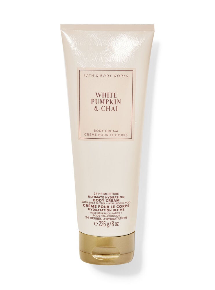 White Pumpkin & Chai Ultimate Hydration Body Cream Bath and Body Works