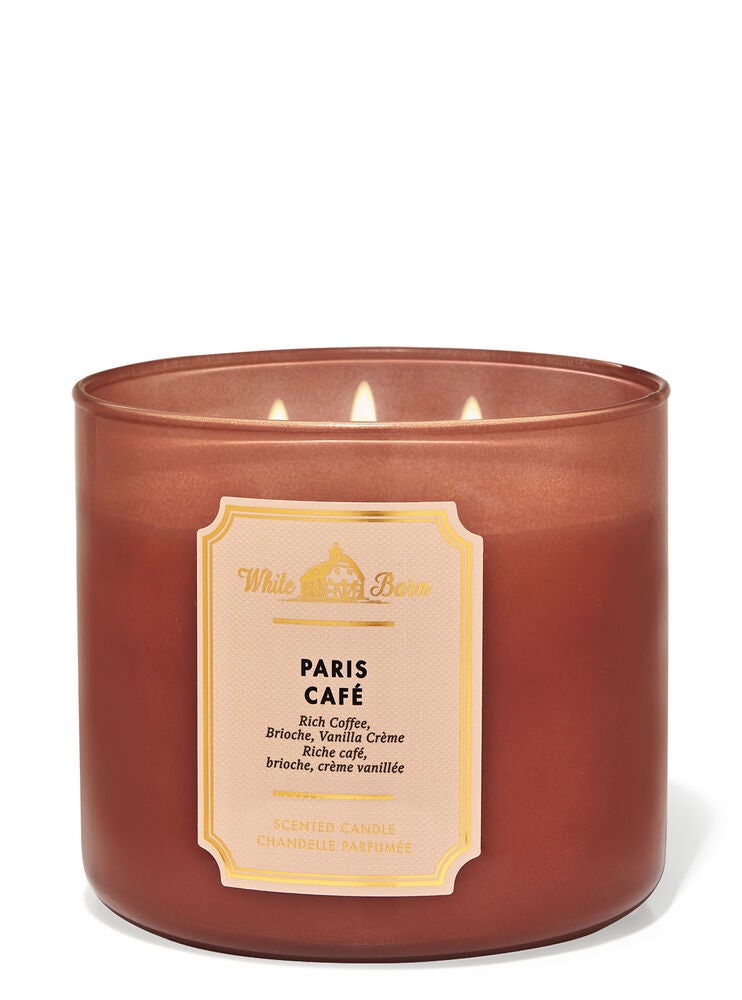 Paris Café 3Wick Candle Bath and Body Works