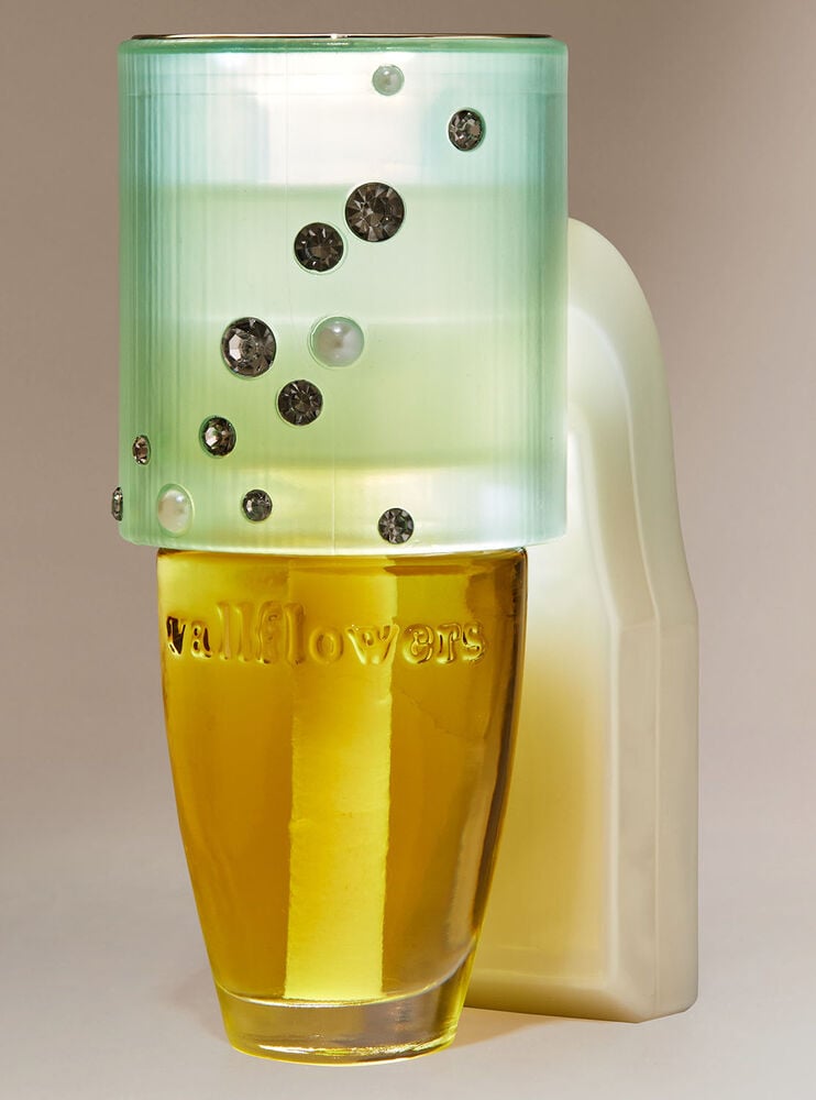 Diffuseur de fragrance Wallflowers veilleuse verre de mer et pierres décoratives Image 1