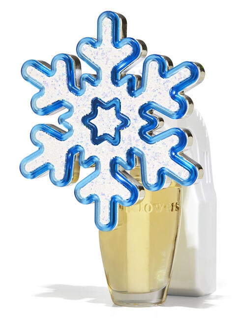 Neon Snowflake Nightlight Wallflowers Fragrance Plug