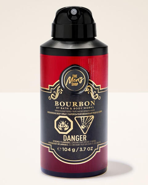 Bourbon Deodorizing Body Spray