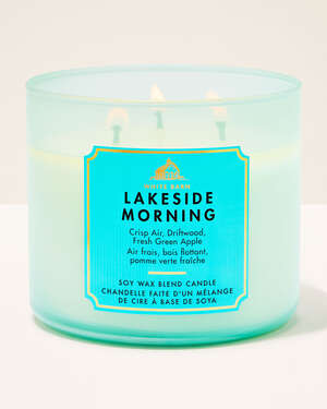 Lakeside Morning 3-Wick Candle