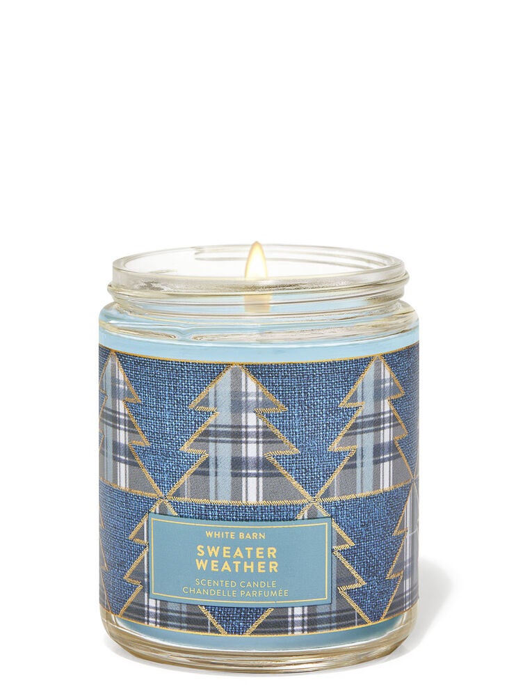 Sweater Weather Single Wick Candle Bath and Body Works
