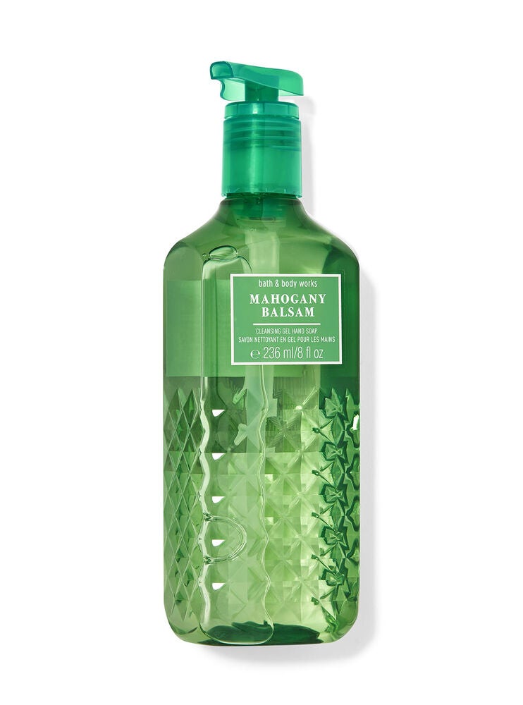 Mahogany Balsam Cleansing Gel Hand Soap Bath and Body Works