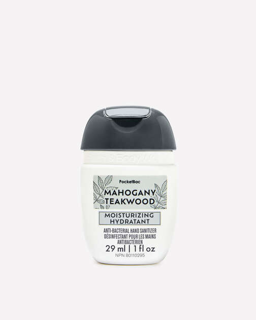Mahogany Teakwood Moisturizing PocketBac Hand Sanitizer
