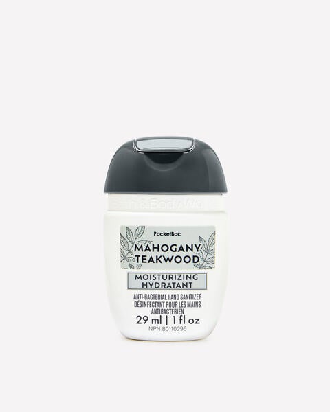Mahogany Teakwood Moisturizing PocketBac Hand Sanitizer