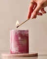 Frosted Cranberry Single Wick Candle