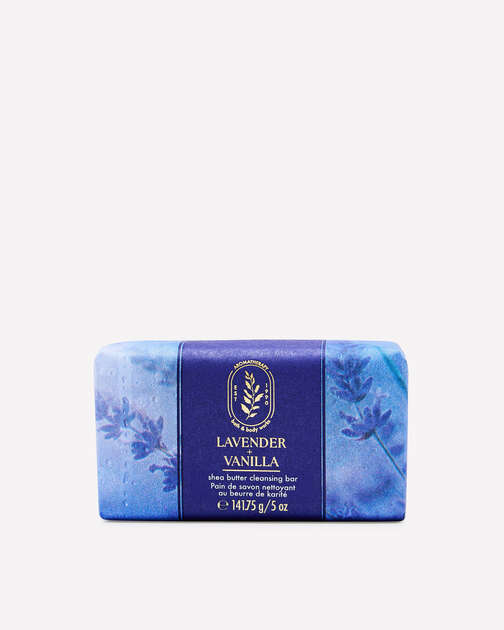 Lavender Vanilla Shea Butter Cleansing Bar