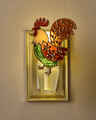 Diffuseur de fragrance Wallflowers Veilleuse coq en vitrail