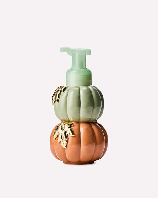 Stacked Pumpkin Gentle & Clean Foaming Hand Soap Dispenser