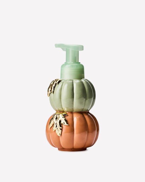 Stacked Pumpkin Gentle & Clean Foaming Hand Soap Dispenser