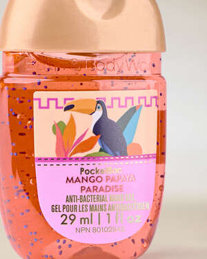 Mango Papaya Paradise PocketBac Hand Sanitizer