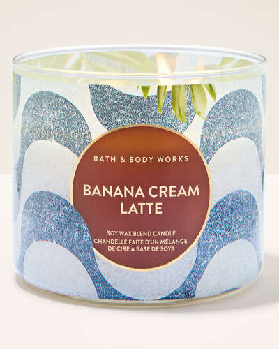 Banana Cream Latte 3-Wick Candle