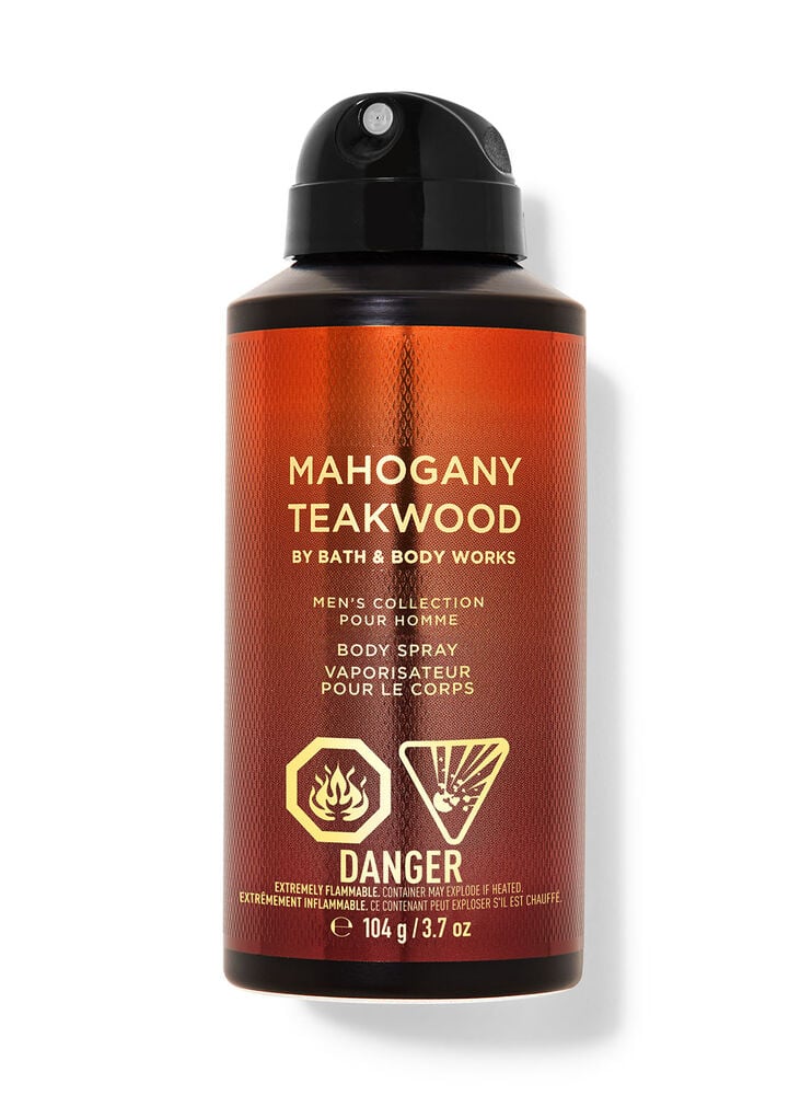 Mahogany Teakwood Body Spray