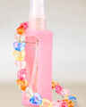 Pink Wristlet Hand Sanitizer Spray Holder