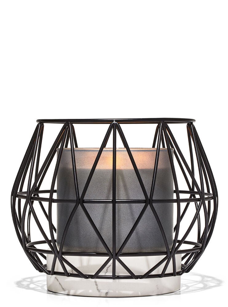 Timeless Wire 3Wick Candle Holder Bath and Body Works