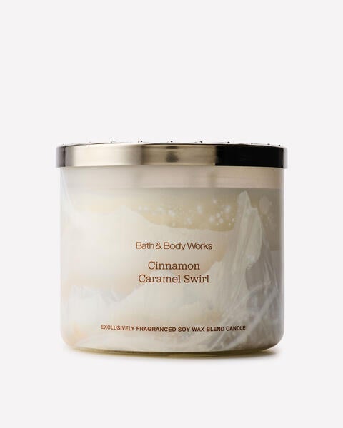 Cinnamon Caramel Swirl 3-Wick Candle