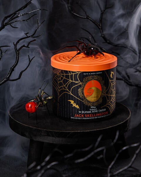 Jack Skellington 3-Wick Candle