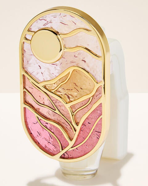 Stained Glass Mountain Scene Nightlight Wallflowers Fragrance Plug