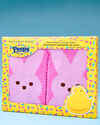 PEEPS&reg; Pink Marshmallow Bunny Shea-Infused Lounge Socks