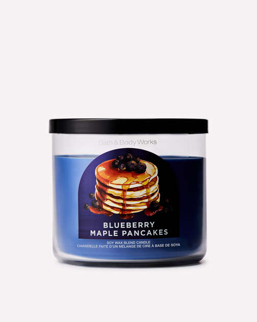 Blueberry Maple Pancakes 3-Wick Candle