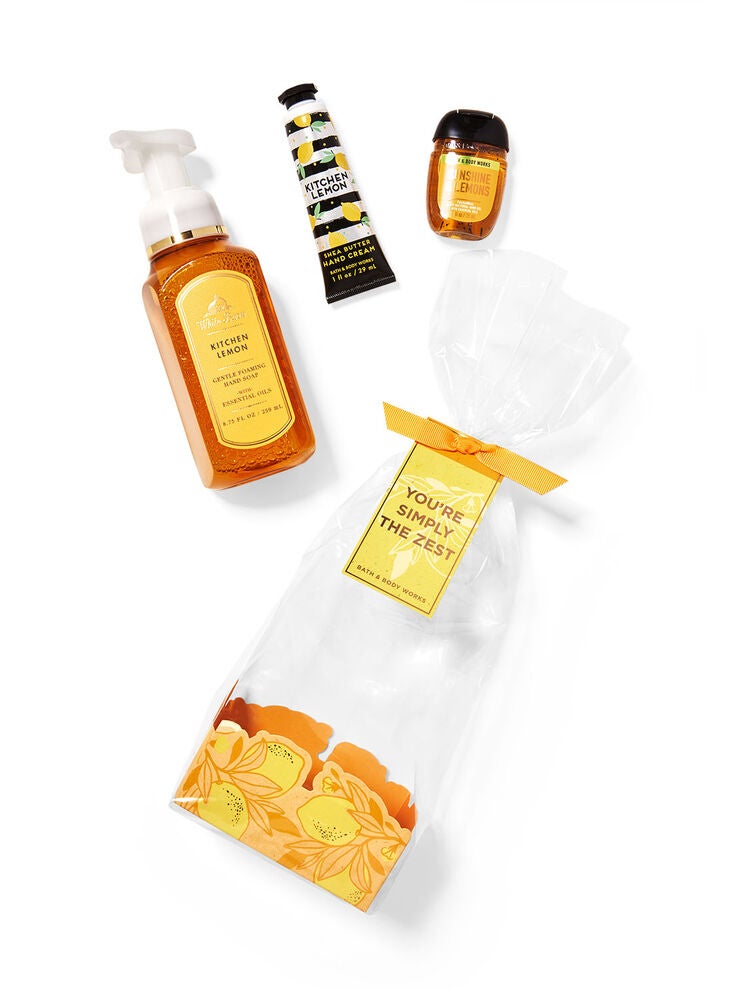 Kitchen Lemon Gift Set Bath and Body Works