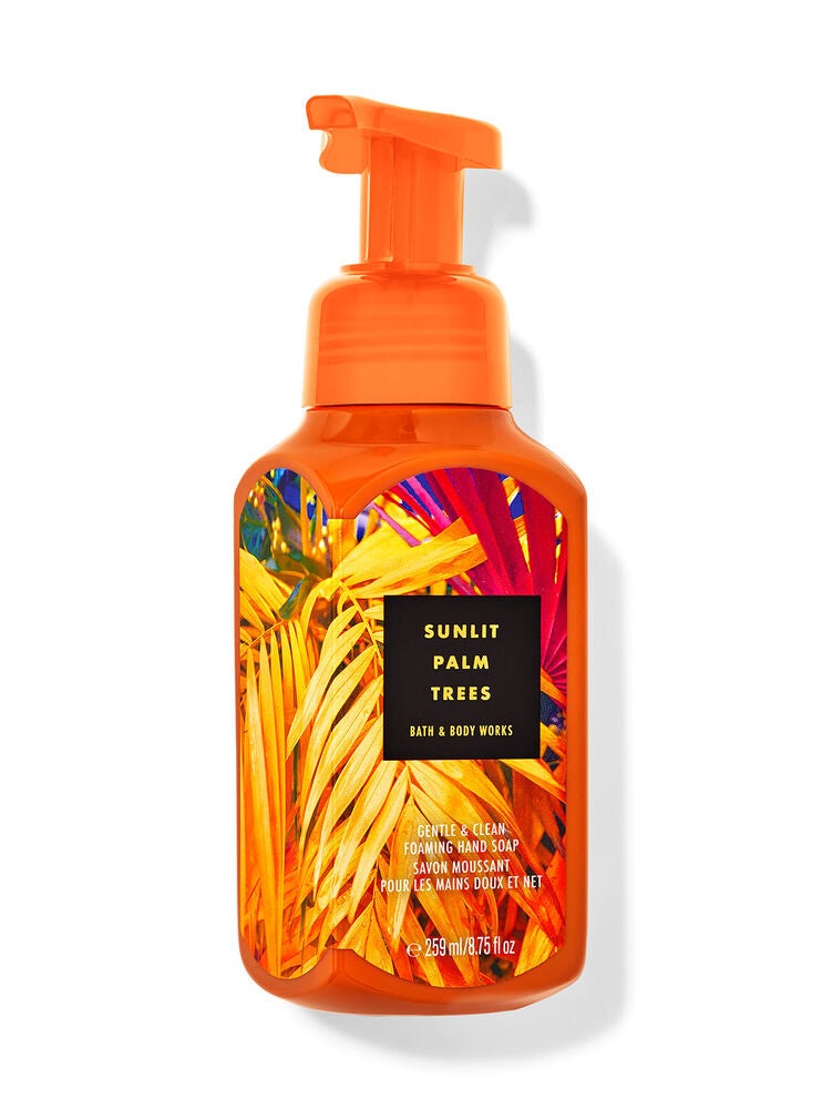Sunlit Palm Trees Gentle & Clean Foaming Hand Soap Bath and Body Works