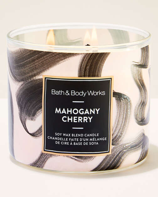 Mahogany Cherry 3-Wick Candle