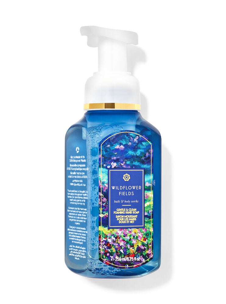 Wildflower Fields Gentle & Clean Foaming Hand Soap Bath and Body Works