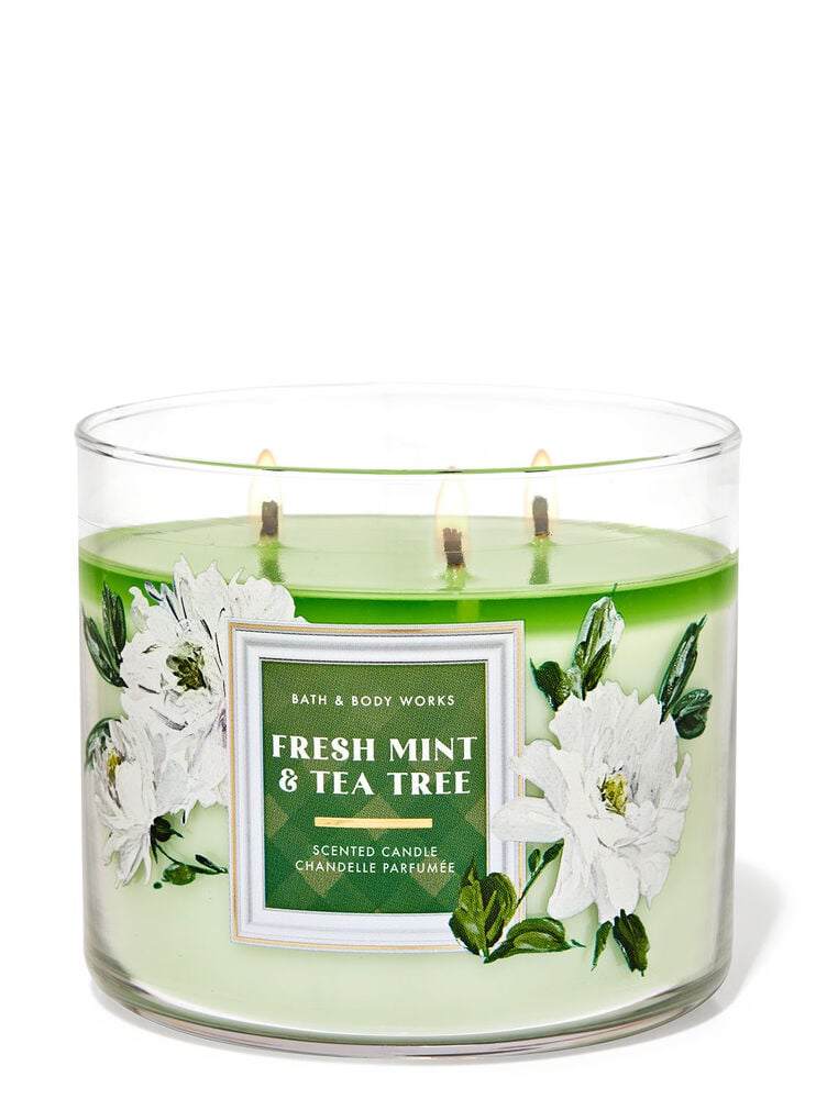 Fresh Mint & Tea Tree 3-Wick Candle
