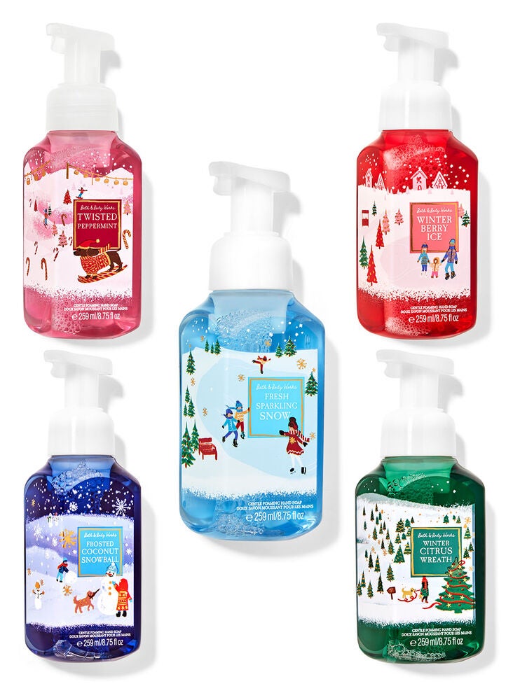 Snowy Adventures Gentle Foaming Hand Soap, 5Pack Bath and Body Works