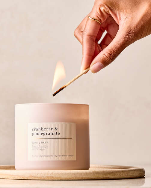 Cranberry & Pomegranate 3-Wick Candle