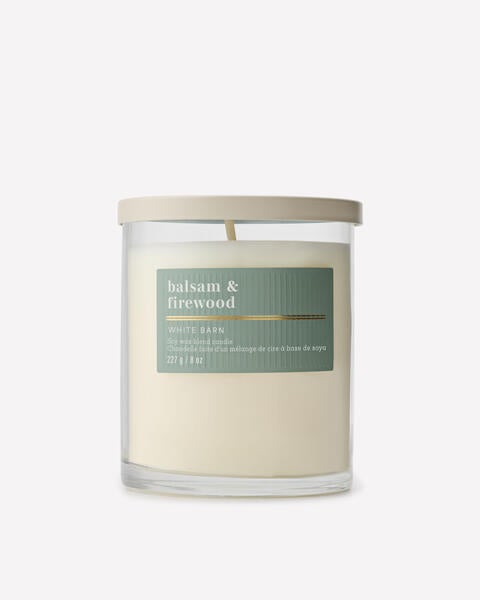 Balsam & Firewood Single Wick Candle