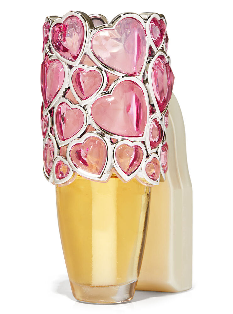 Pink Hearts Nightlight Wallflowers Fragrance Plug Image 2