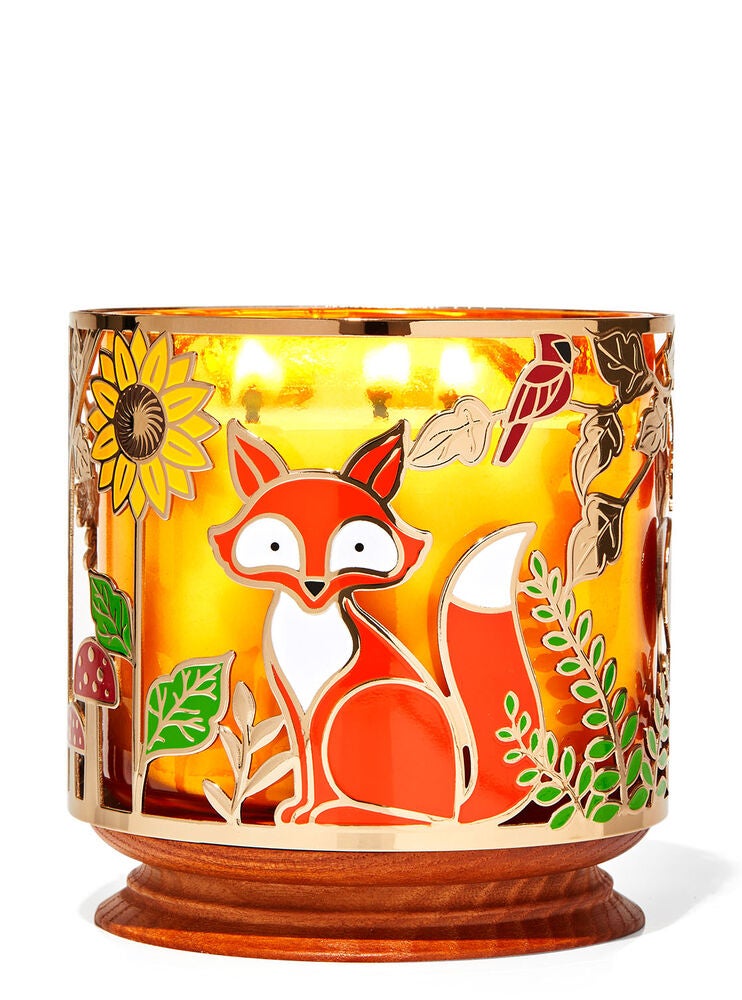 Woodland Critters 3Wick Candle Holder Bath and Body Works