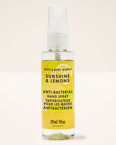Sunshine & Lemons Hand Sanitizer Spray