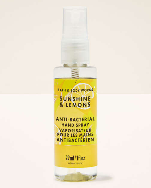 Sunshine & Lemons Hand Sanitizer Spray