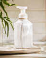 White Marble Gentle & Clean Foaming Hand Soap Dispenser