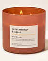 Sweet Orange & Agave 3-Wick Candle