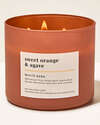 Sweet Orange & Agave 3-Wick Candle