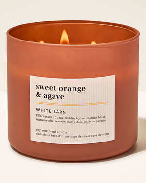 Sweet Orange & Agave 3-Wick Candle