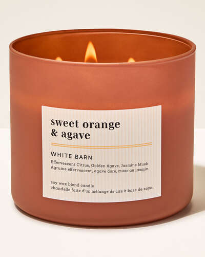 Sweet Orange & Agave 3-Wick Candle