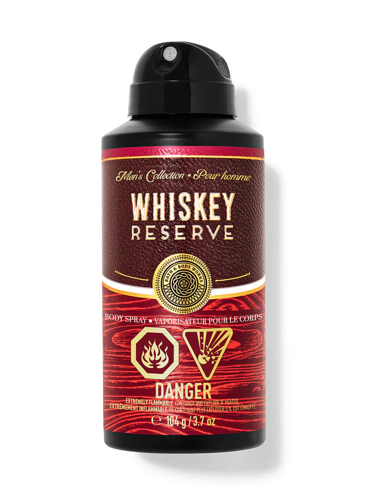 Vaporisateur pour le corps Whiskey Reserve