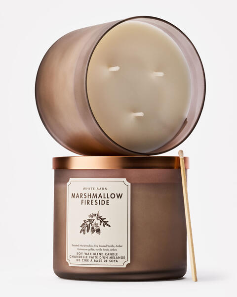 Marshmallow Fireside 3-Wick Candle