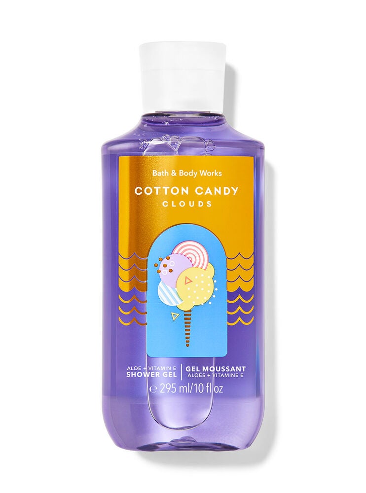Cotton Candy Clouds Shower Gel Bath and Body Works